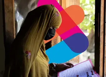 Women learn to read and write through a literacy initiative supported by UN Women, in Nuristan province, eastern Afghanistan. As part of the initiative, 130 Village Literacy Committees were also established, to help reach vulnerable women and girls in remote communities. Photo: UN Women/Sayed Habib Bidell