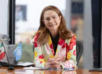 Moni Pizani Orsini, UN Women Representative in Mexico at the Country Office. UN Women / Dzilam Méndez
