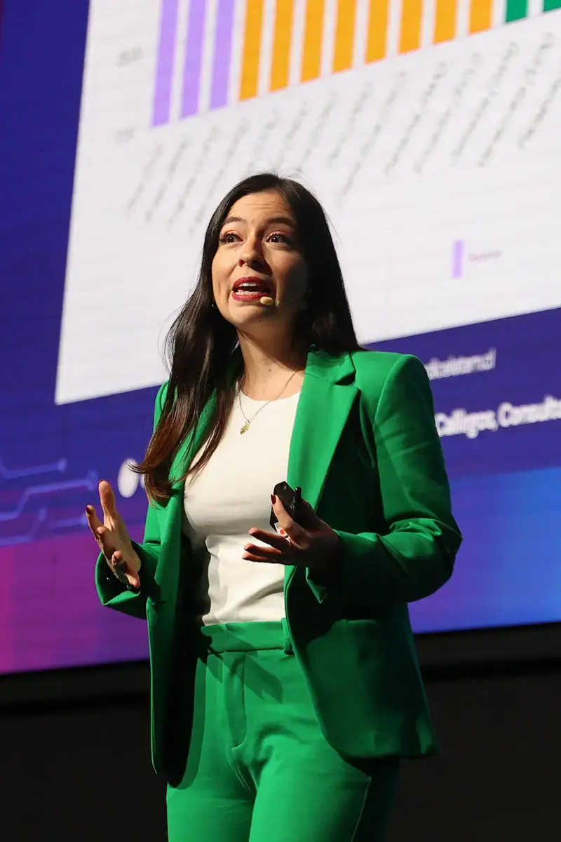 Paola Gálvez-Callirgos, AI and technology policy expert. Photo: Richard Avila, Courtesy of Paola Gálvez-Callirgos